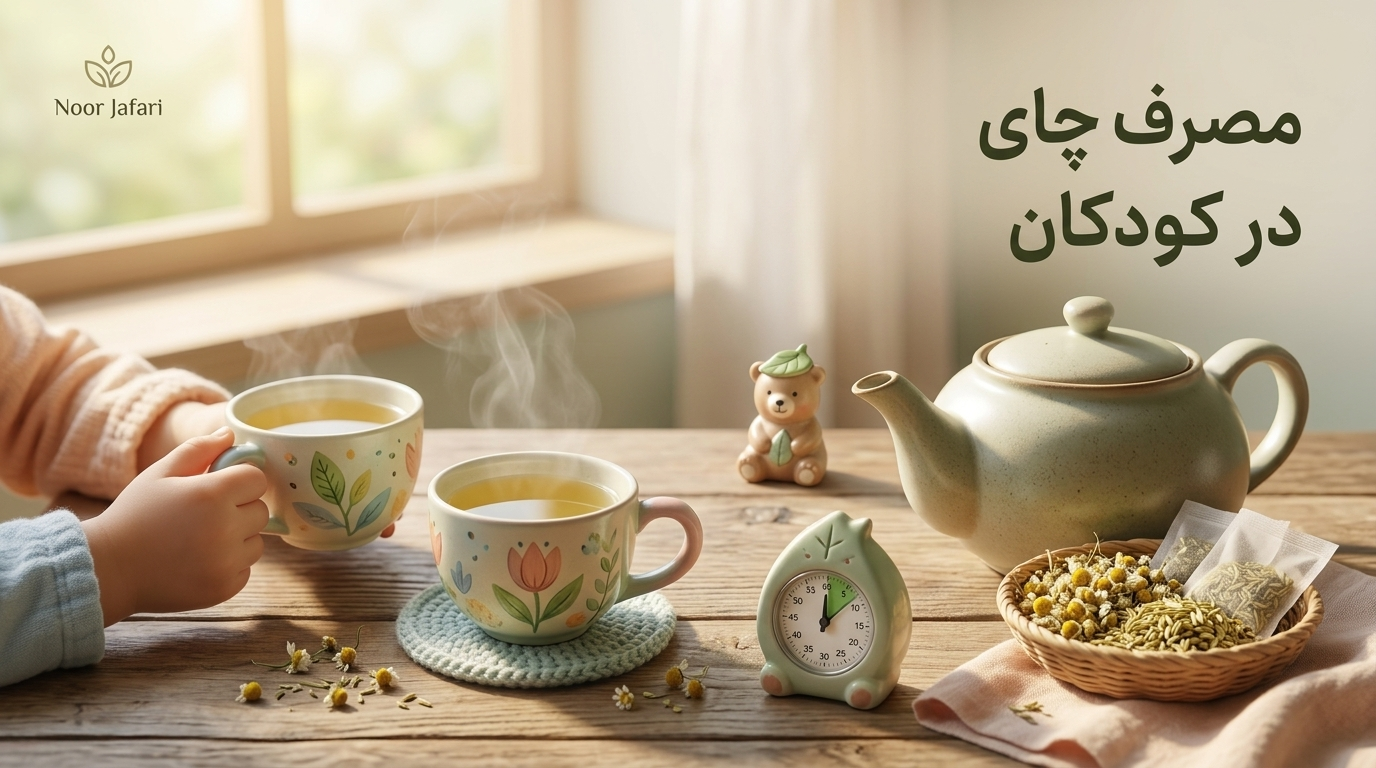 مصرف چای در کودکان